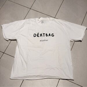 Dertbag Bridgeport White Short Sleeve Tee